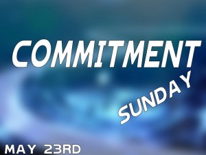 Commitment Sunday