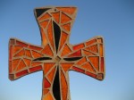 Shard Glass Cross