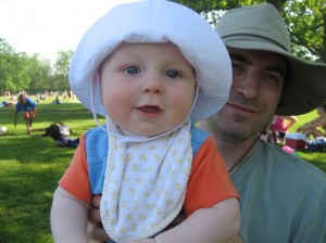 Tom & Micah at Lake Lansing